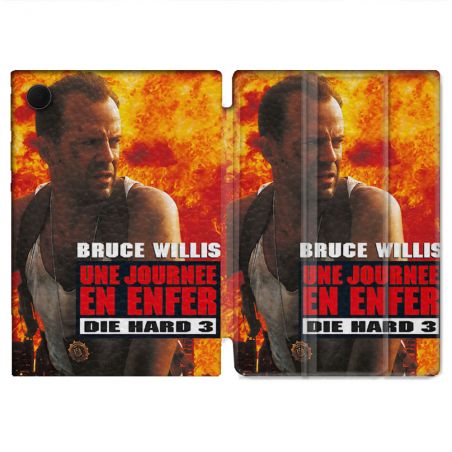 Housse Smart Cover Pour Samsung Galaxy Tab A9 Plus Die Hard Affiche