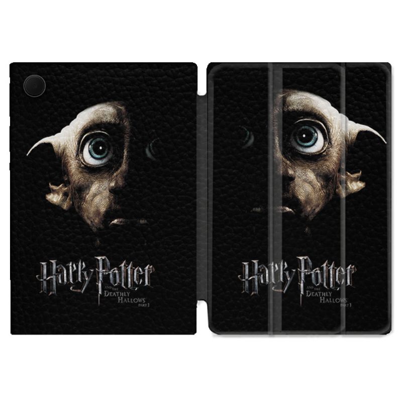 Housse Smart Cover Pour Samsung Galaxy Tab A9 Harry Potter Hollows Dobby