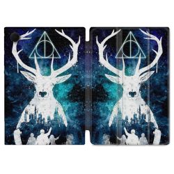 Housse Smart Cover Pour Samsung Galaxy Tab A9 Harry Potter Patronome