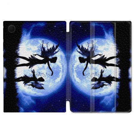 Housse Smart Cover Pour Samsung Galaxy Tab A9 Plus Fantastique Fee Lune