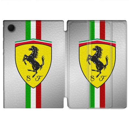 Housse Smart Cover Pour Samsung Galaxy Tab A9 Plus Ferrari Ligne