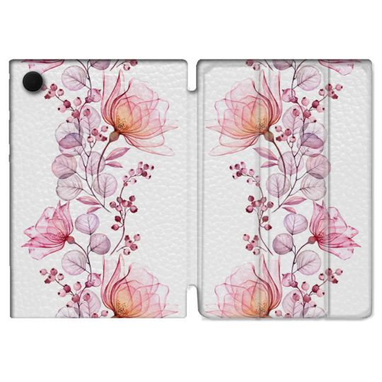 Housse Smart Cover Pour Samsung Galaxy Tab A9 Plus Fleur Housse Smart Coverlicot