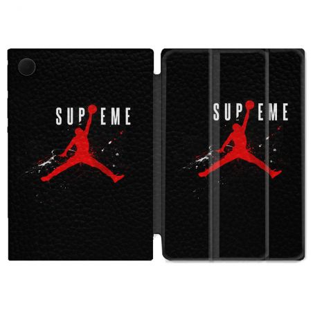 Housse Smart Cover Pour Samsung Galaxy Tab A9 Jordan Supreme Noir
