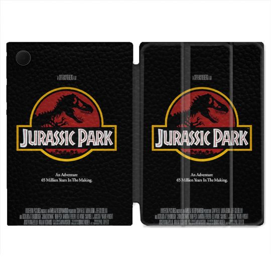 Housse Smart Cover Pour Samsung Galaxy Tab A9 Jurassik Park Affiche