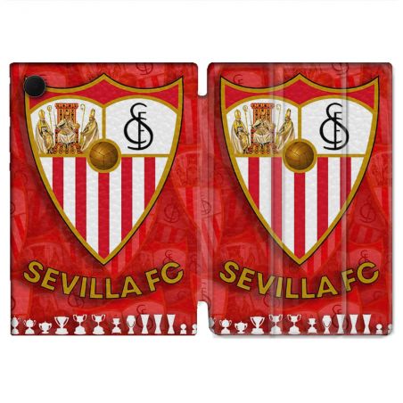 Housse Smart Cover Pour Samsung Galaxy Tab A9 Plus Foot FC Sevilla