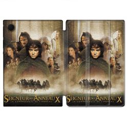 Housse Smart Cover Pour Samsung Galaxy Tab A9 Le seigneur Des Anneaux Affiche