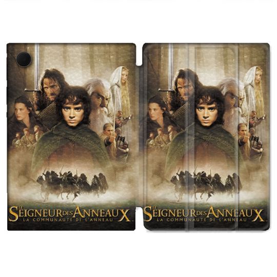 Housse Smart Cover Pour Samsung Galaxy Tab A9 Le seigneur Des Anneaux Affiche