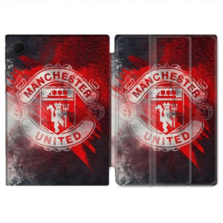 Housse Smart Cover Pour Samsung Galaxy Tab A9 Plus Foot Manchetser United