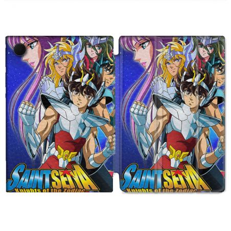 Housse Smart Cover Pour Samsung Galaxy Tab A9 Les Chevaliers Du Zodiaque