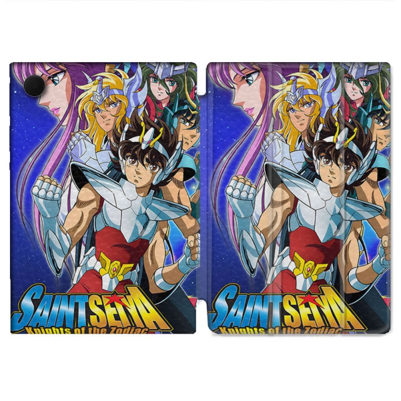 Housse Smart Cover Pour Samsung Galaxy Tab A9 Les Chevaliers Du Zodiaque