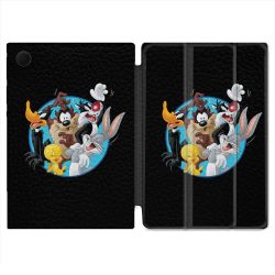 Housse Smart Cover Pour Samsung Galaxy Tab A9 Looney Tunes