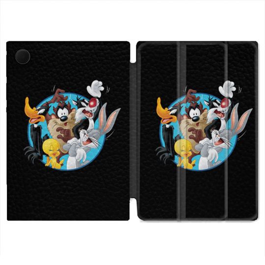 Housse Smart Cover Pour Samsung Galaxy Tab A9 Looney Tunes