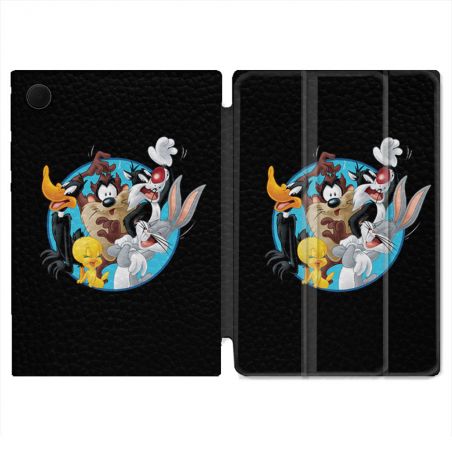 Housse Smart Cover Pour Samsung Galaxy Tab A9 Looney Tunes