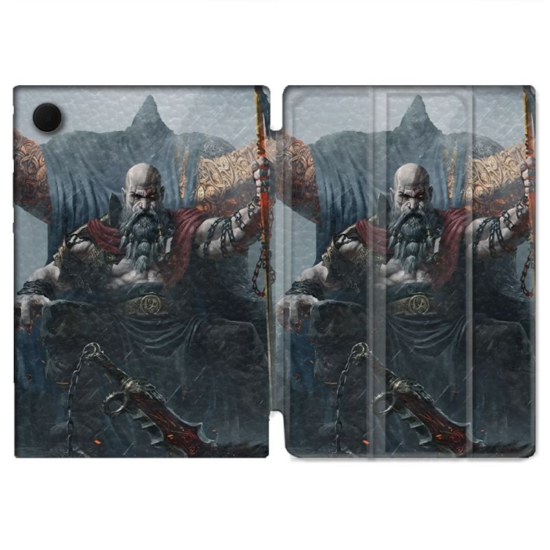 Housse Smart Cover Pour Samsung Galaxy Tab A9 Plus God Of War