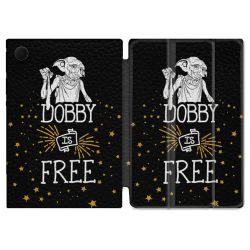 Housse Smart Cover Pour Samsung Galaxy Tab A9 Plus Harry Potter Dobby Free Noir
