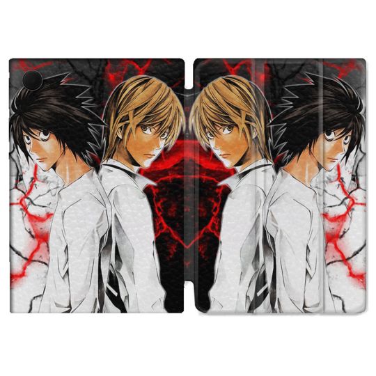 Housse Smart Cover Pour Samsung Galaxy Tab A9 Manga Death Note Duo