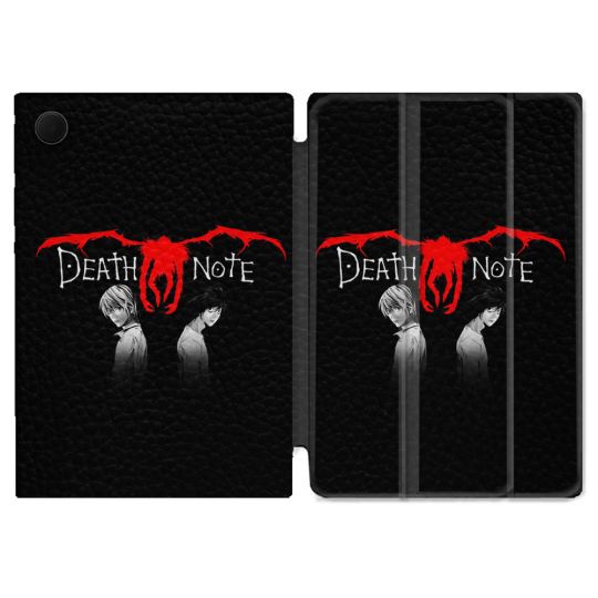 Housse Smart Cover Pour Samsung Galaxy Tab A9 Manga Death Note Noir