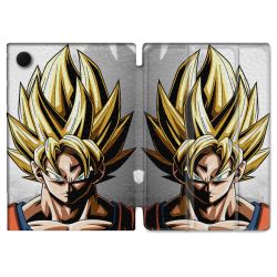 Housse Smart Cover Pour Samsung Galaxy Tab A9 Manga Dragon Ball Sangoku Portrait