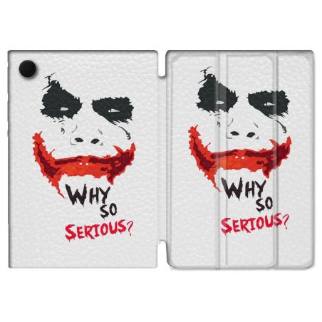Housse Smart Cover Pour Samsung Galaxy Tab A9 Plus Joker Blanc