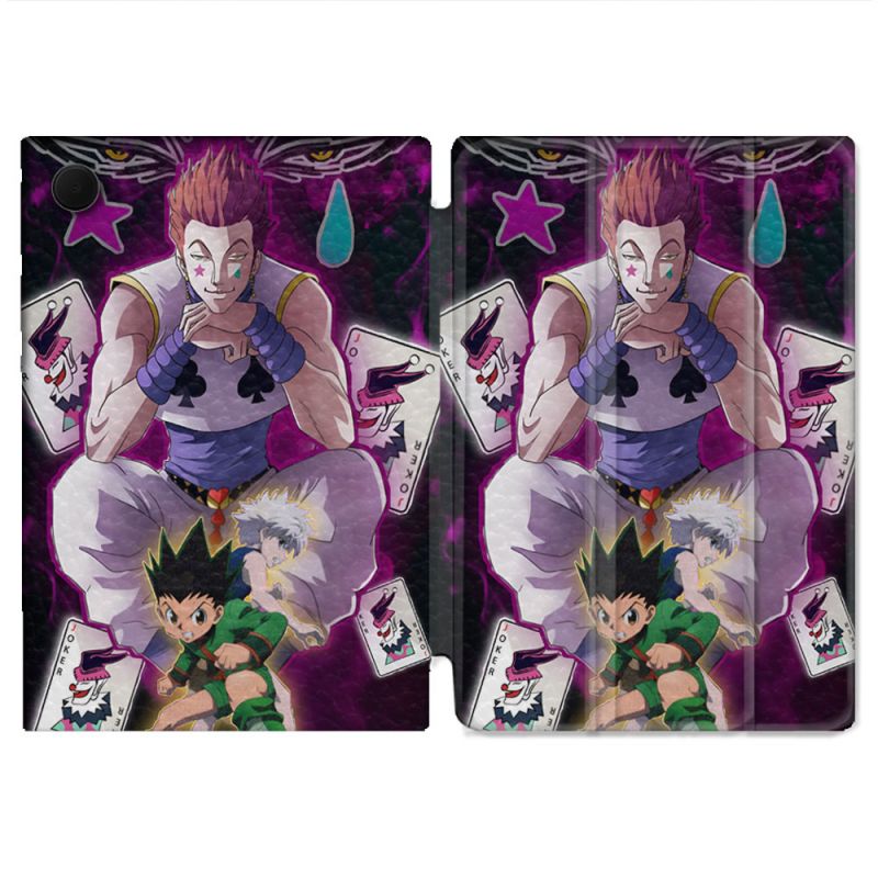 Housse Smart Cover Pour Samsung Galaxy Tab A9 Manga Hunter X Hunter Hisoka