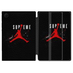 Housse Smart Cover Pour Samsung Galaxy Tab A9 Plus Jordan Supreme Noir