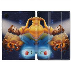 Housse Smart Cover Pour Samsung Galaxy Tab A9 Plus La Belle et La Bête