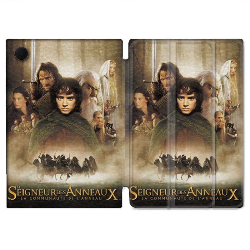 Housse Smart Cover Pour Samsung Galaxy Tab A9 Plus Le seigneur Des Anneaux Affiche