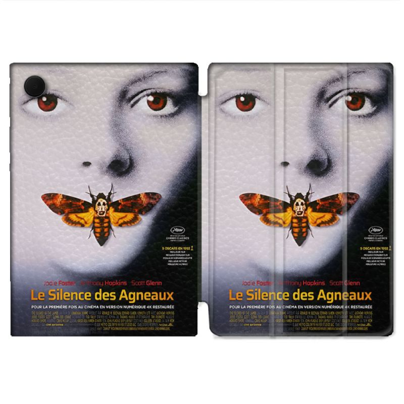 Housse Smart Cover Pour Samsung Galaxy Tab A9 Plus Le Silence Des Agneaux Affiche