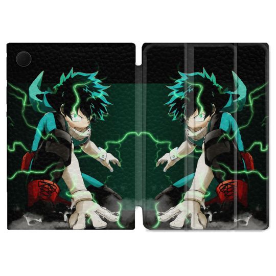 Housse Smart Cover Pour Samsung Galaxy Tab A9 Manga My Hero Academia Deku