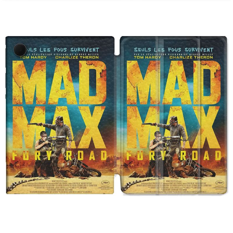 Housse Smart Cover Pour Samsung Galaxy Tab A9 Plus Mad Max Affiche