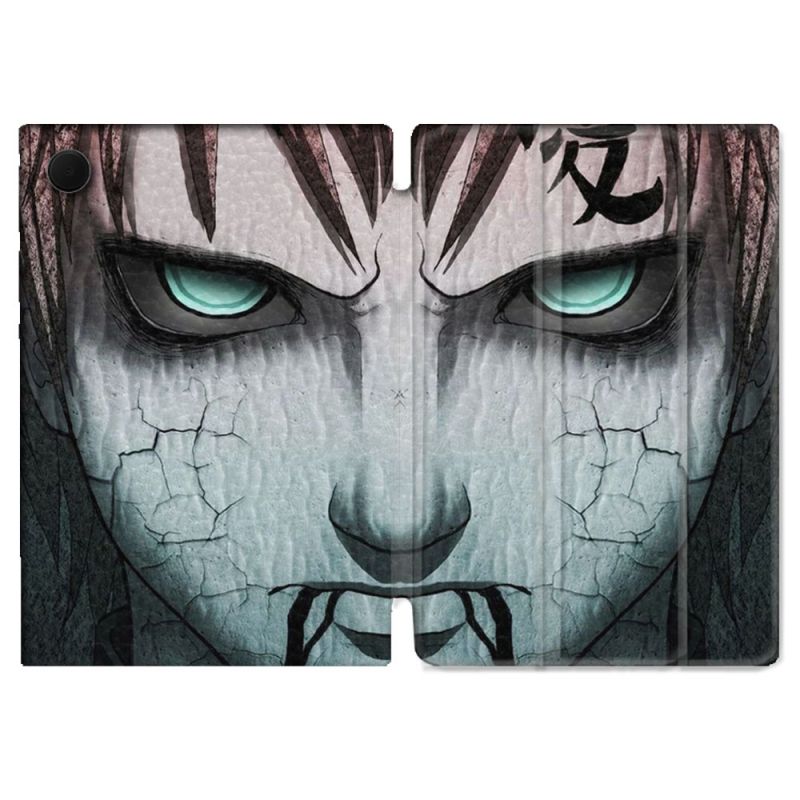 Housse Smart Cover Pour Samsung Galaxy Tab A9 Manga Naruto Gaara
