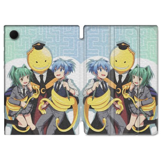 Housse Smart Cover Pour Samsung Galaxy Tab A9 Plus Manga Assassination Classroom Kuro Trio
