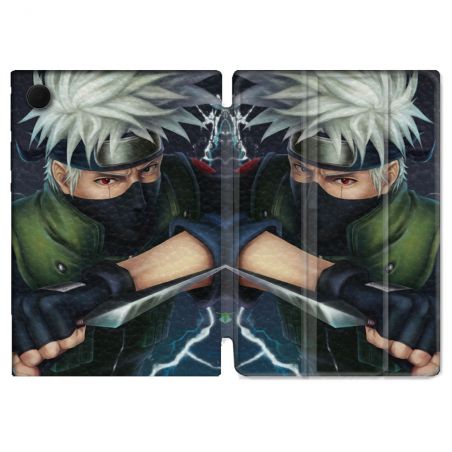 Housse Smart Cover Pour Samsung Galaxy Tab A9 Manga Naruto Kakashi