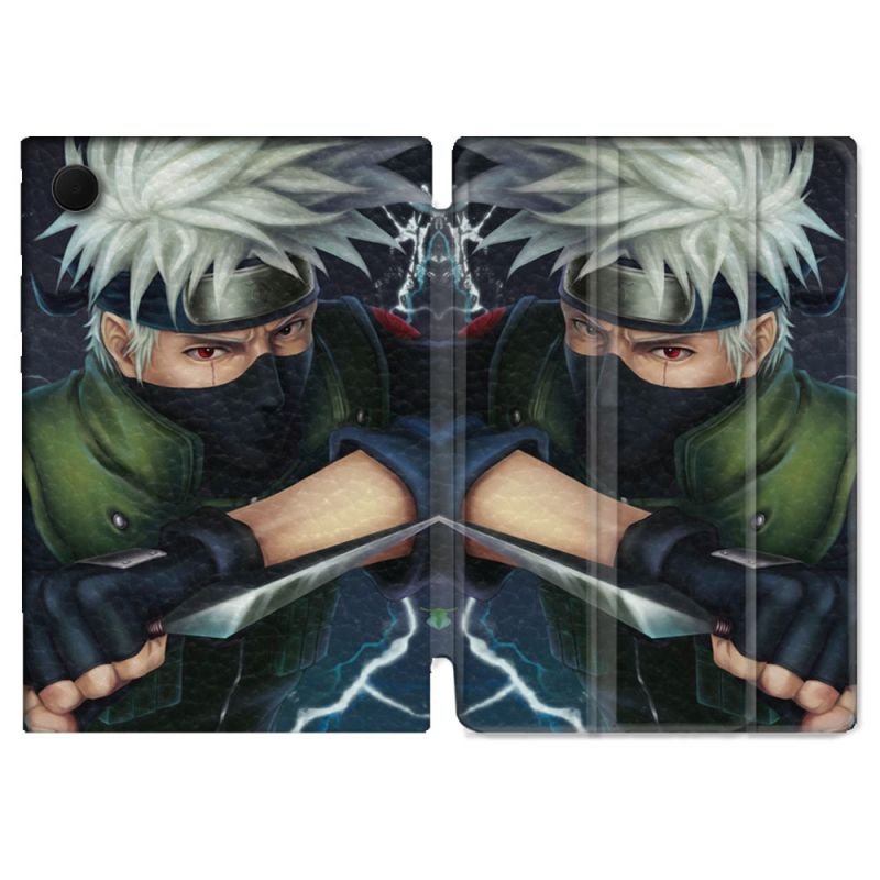 Housse Smart Cover Pour Samsung Galaxy Tab A9 Manga Naruto Kakashi