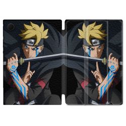 Housse Smart Cover Pour Samsung Galaxy Tab A9 Plus Manga Boruto Tatouage