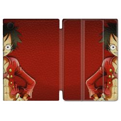 Housse Smart Cover Pour Samsung Galaxy Tab A9 Manga One Piece Luffy