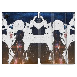 Housse Smart Cover Pour Samsung Galaxy Tab A9 Manga SAO sword Art Online Asuna