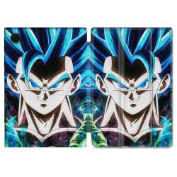 Housse Smart Cover Pour Samsung Galaxy Tab A9 Plus Manga Dragon Ball Gogeta Visage