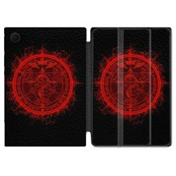 Housse Smart Cover Pour Samsung Galaxy Tab A9 Plus Manga Fullmetal Alchemist Logo