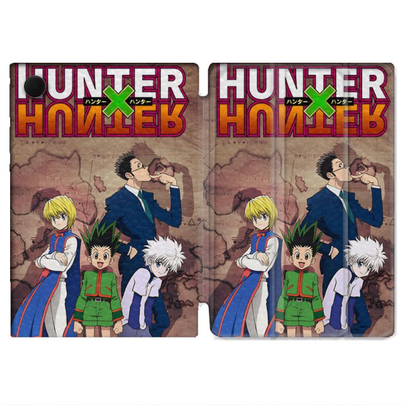 Housse Smart Cover Pour Samsung Galaxy Tab A9 Plus Manga Hunter X Hunter Vintage