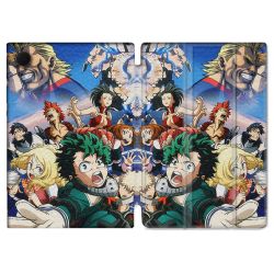 Housse Smart Cover Pour Samsung Galaxy Tab A9 Plus Manga My Hero Academia Affiche