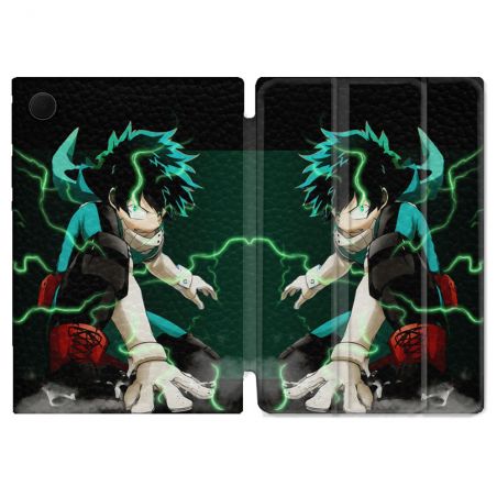 Housse Smart Cover Pour Samsung Galaxy Tab A9 Plus Manga My Hero Academia Deku