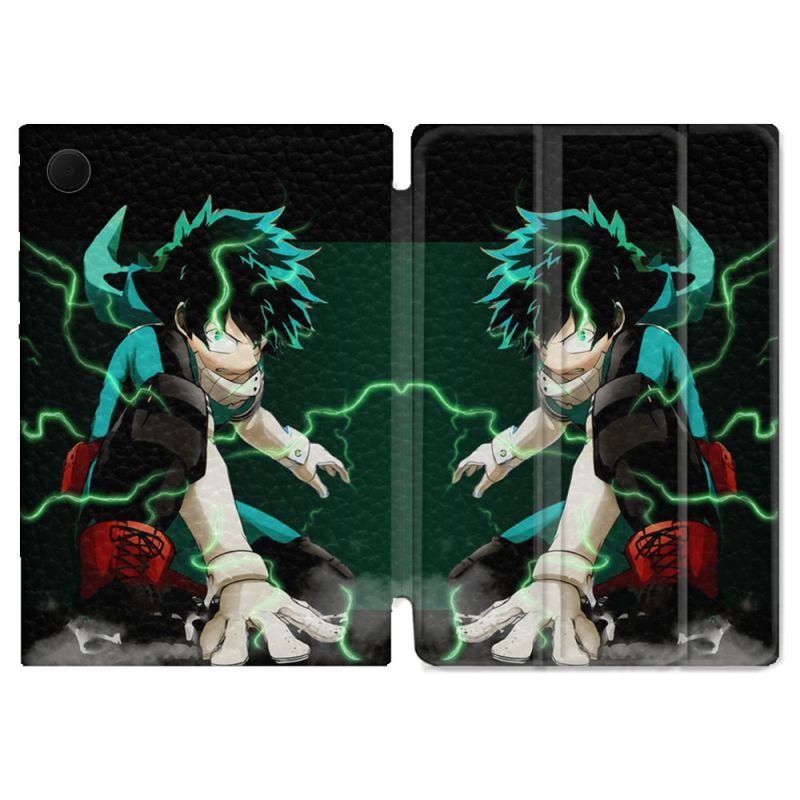 Housse Smart Cover Pour Samsung Galaxy Tab A9 Plus Manga My Hero Academia Deku