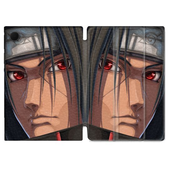 Housse Smart Cover Pour Samsung Galaxy Tab A9 Plus Manga Naruto Itachi Visage