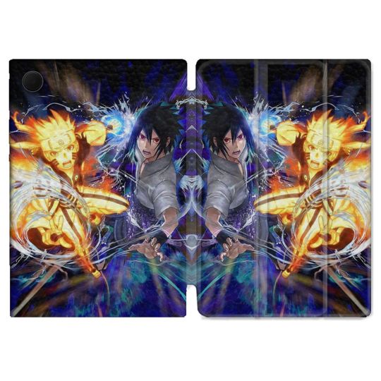 Housse Smart Cover Pour Samsung Galaxy Tab A9 Plus Manga Naruto VS