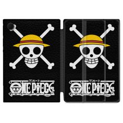 Housse Smart Cover Pour Samsung Galaxy Tab A9 Plus Manga One Piece Tete de Mort