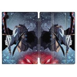 Housse Smart Cover Pour Samsung Galaxy Tab A9 Manga Solo Leveling Sung Epee