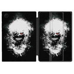 Housse Smart Cover Pour Samsung Galaxy Tab A9 Plus Manga Tokyo Ghoul Kaneki Tag