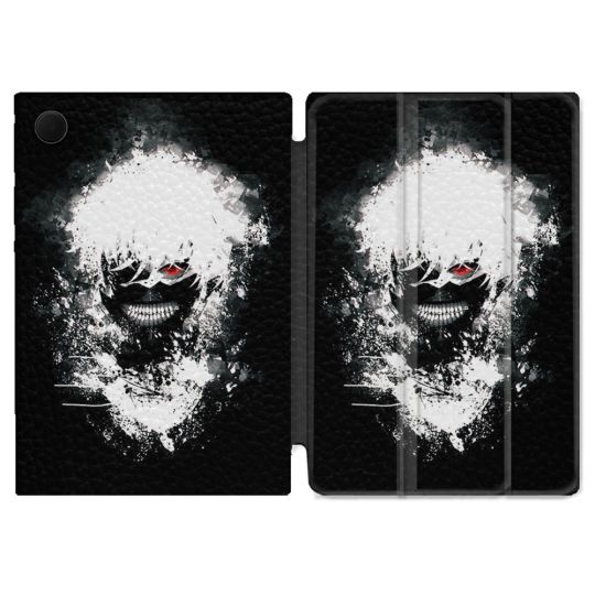 Housse Smart Cover Pour Samsung Galaxy Tab A9 Plus Manga Tokyo Ghoul Kaneki Tag