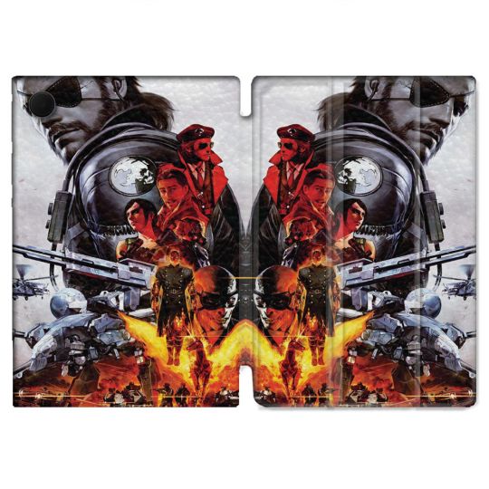 Housse Smart Cover Pour Samsung Galaxy Tab A9 Plus Metal Gear Solid